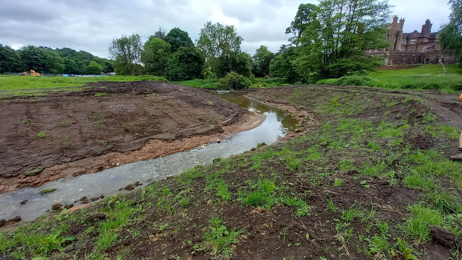 Stourton bypass channel: reducing barriers to fish passage